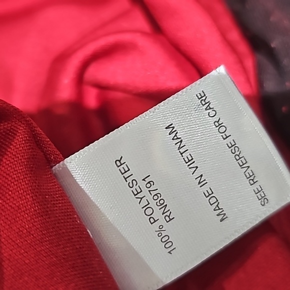 DB established 1962 Ombre blouse red/blk size 1X - Picture 6 of 8